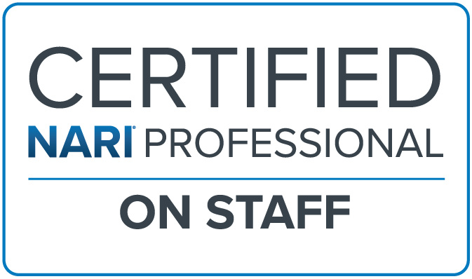 Certified NARI Professional on staff