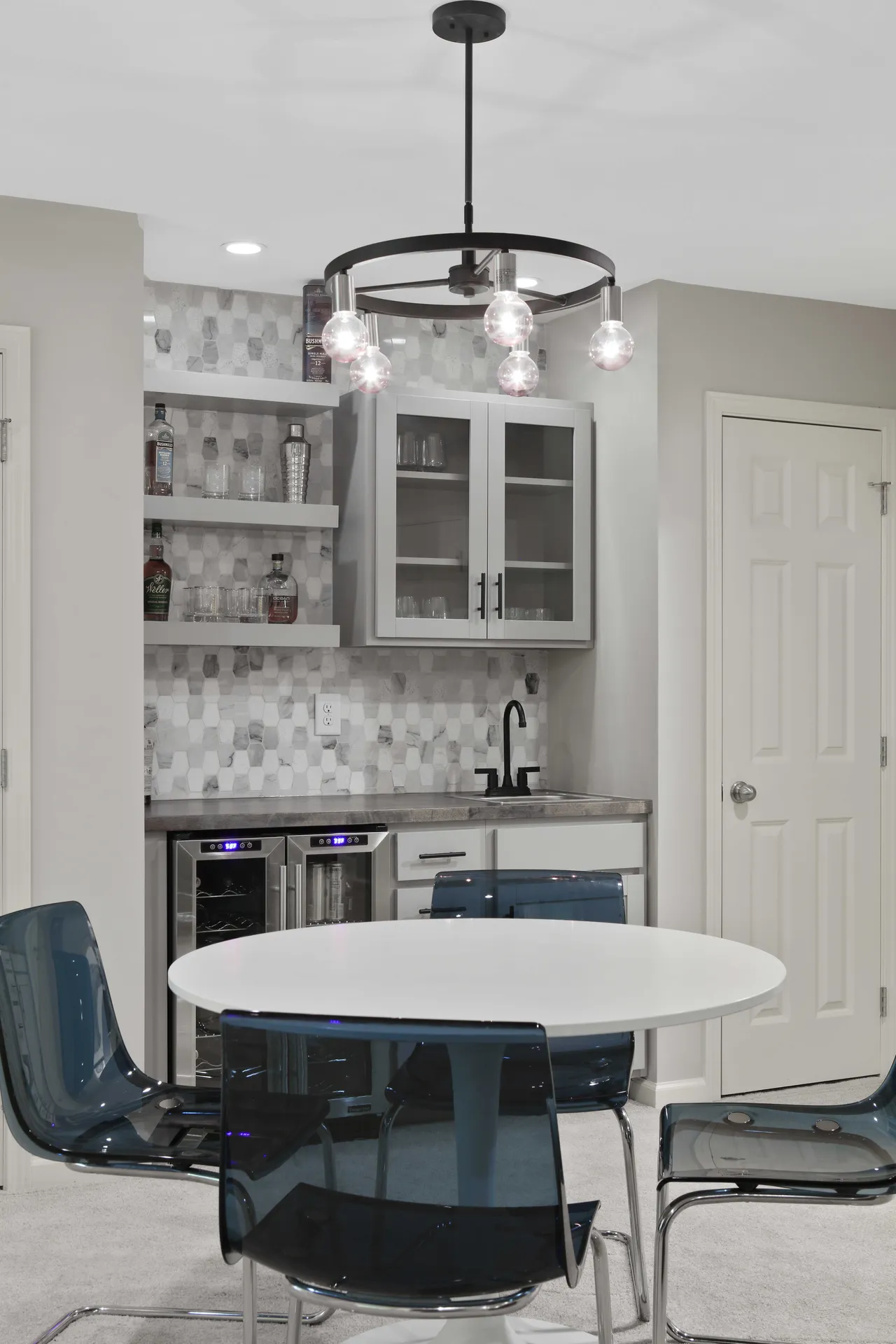 Finished basement in Alpharetta, GA by HomeVantage