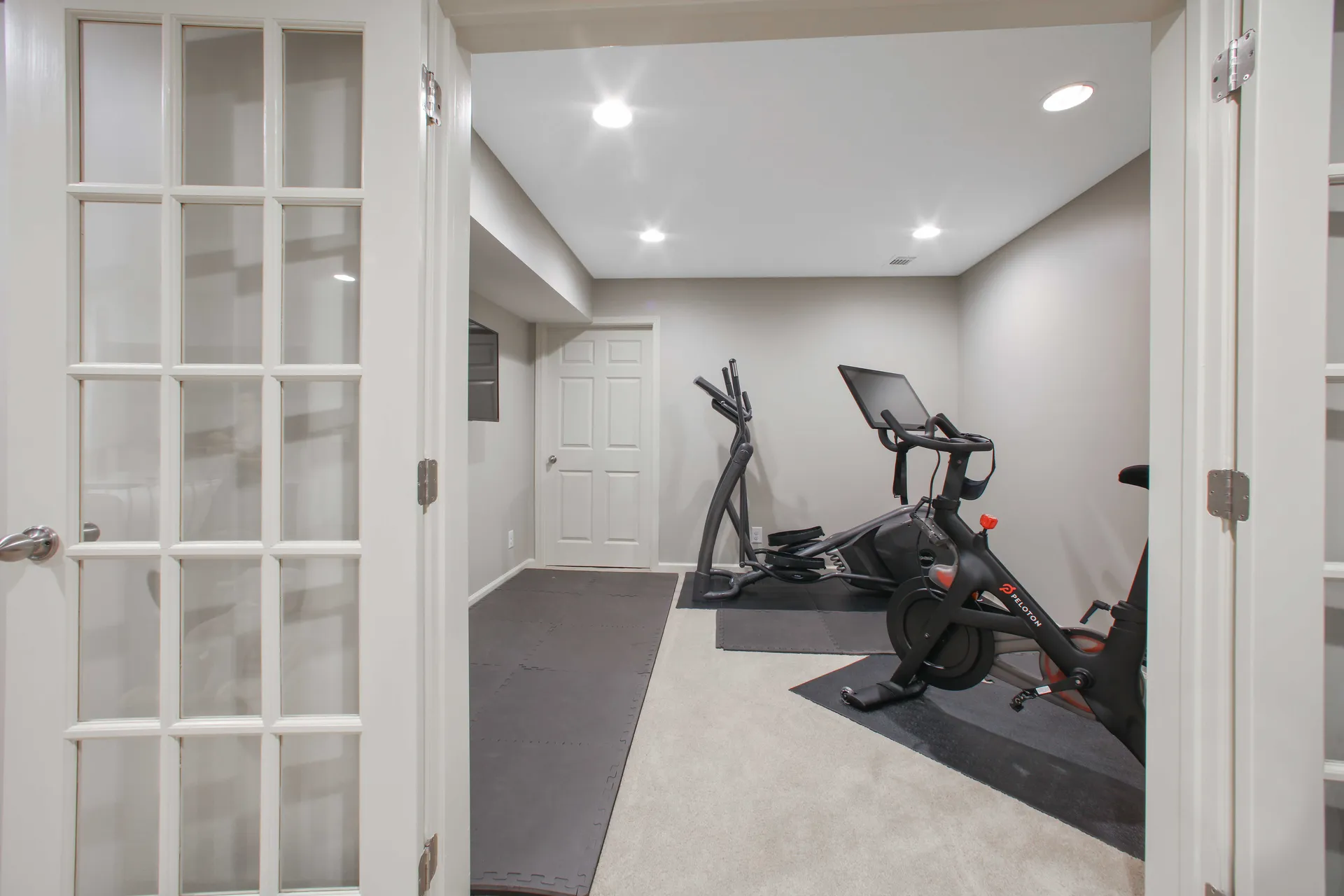 Finished basement in Alpharetta, GA by HomeVantage