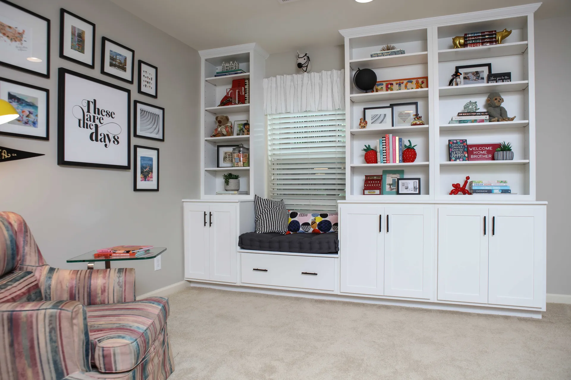 Finished basement in Alpharetta, GA by HomeVantage