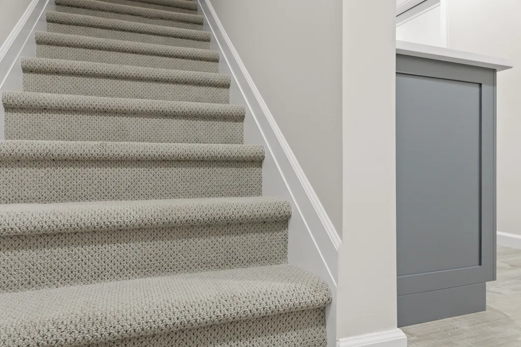 Finished basement in Cumming, GA by HomeVantage