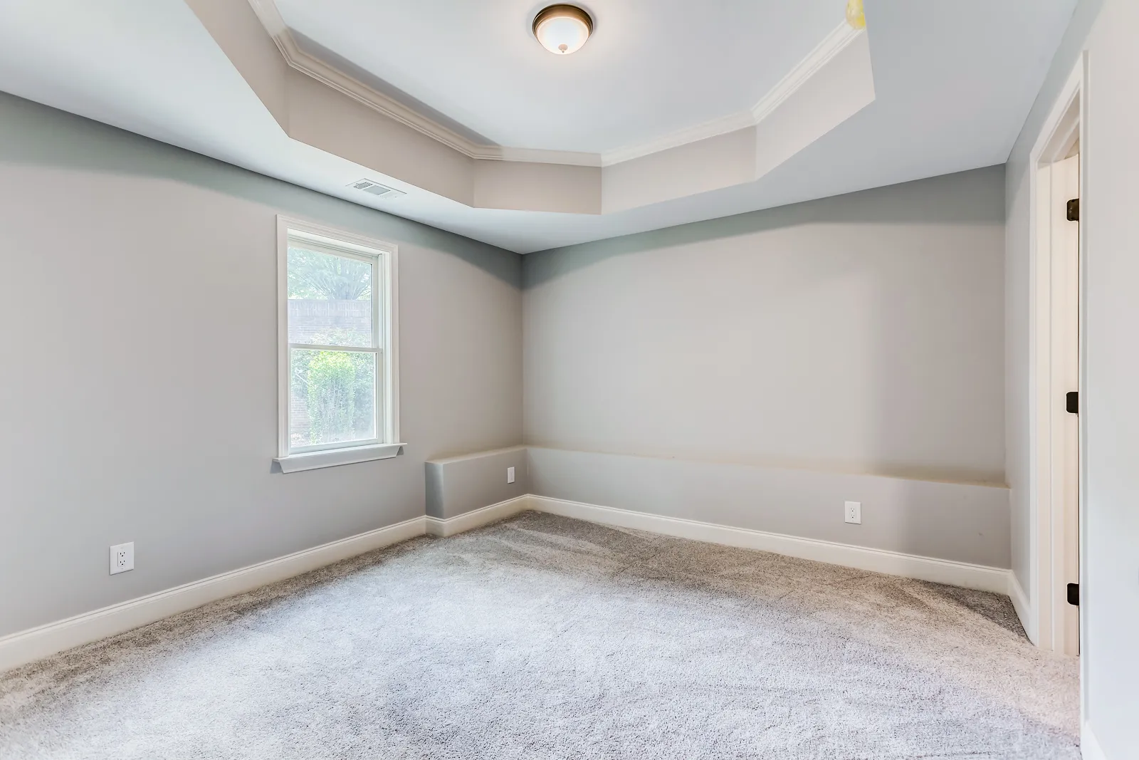 Finished basement in Cumming, GA by HomeVantage