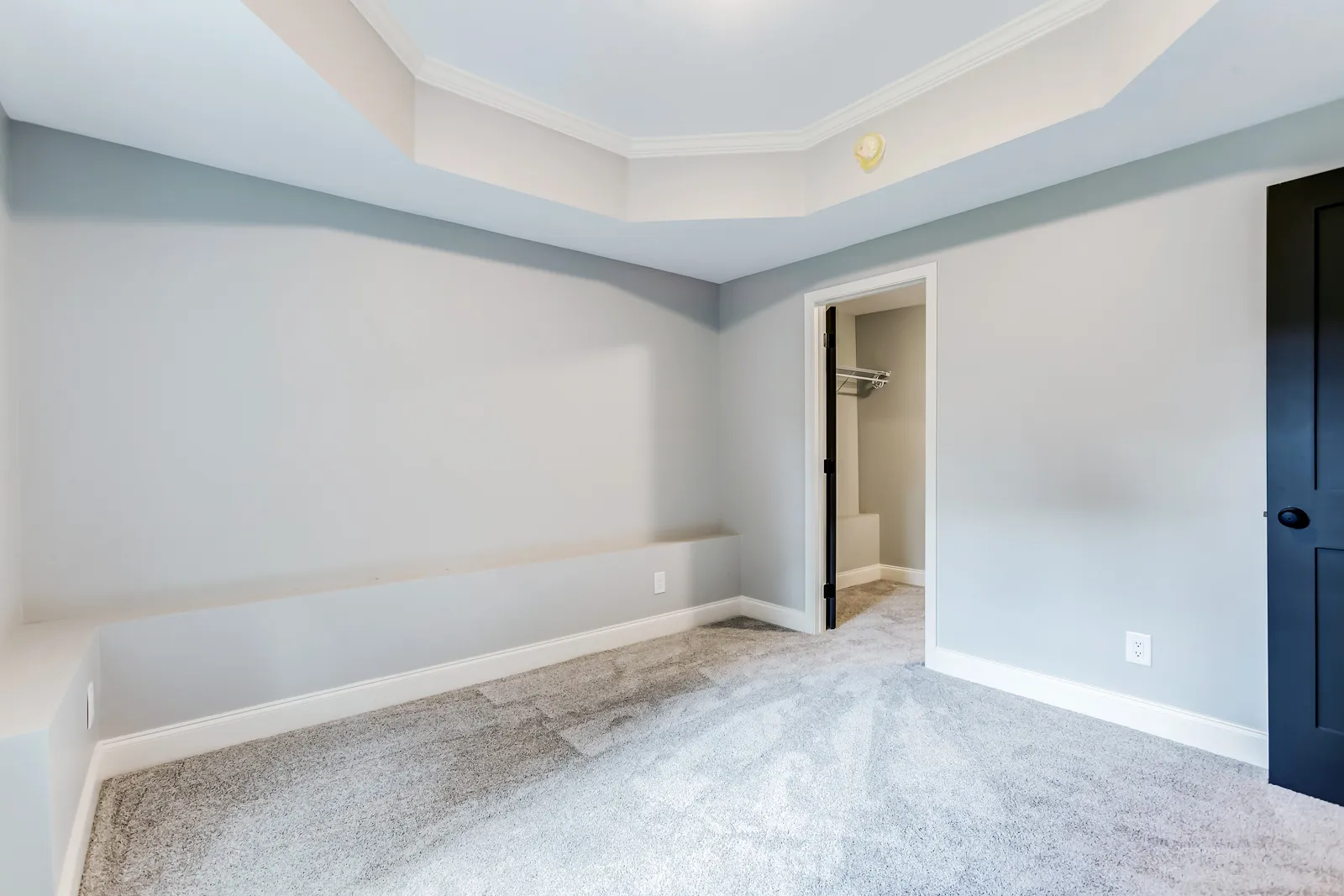Finished basement in Cumming, GA by HomeVantage