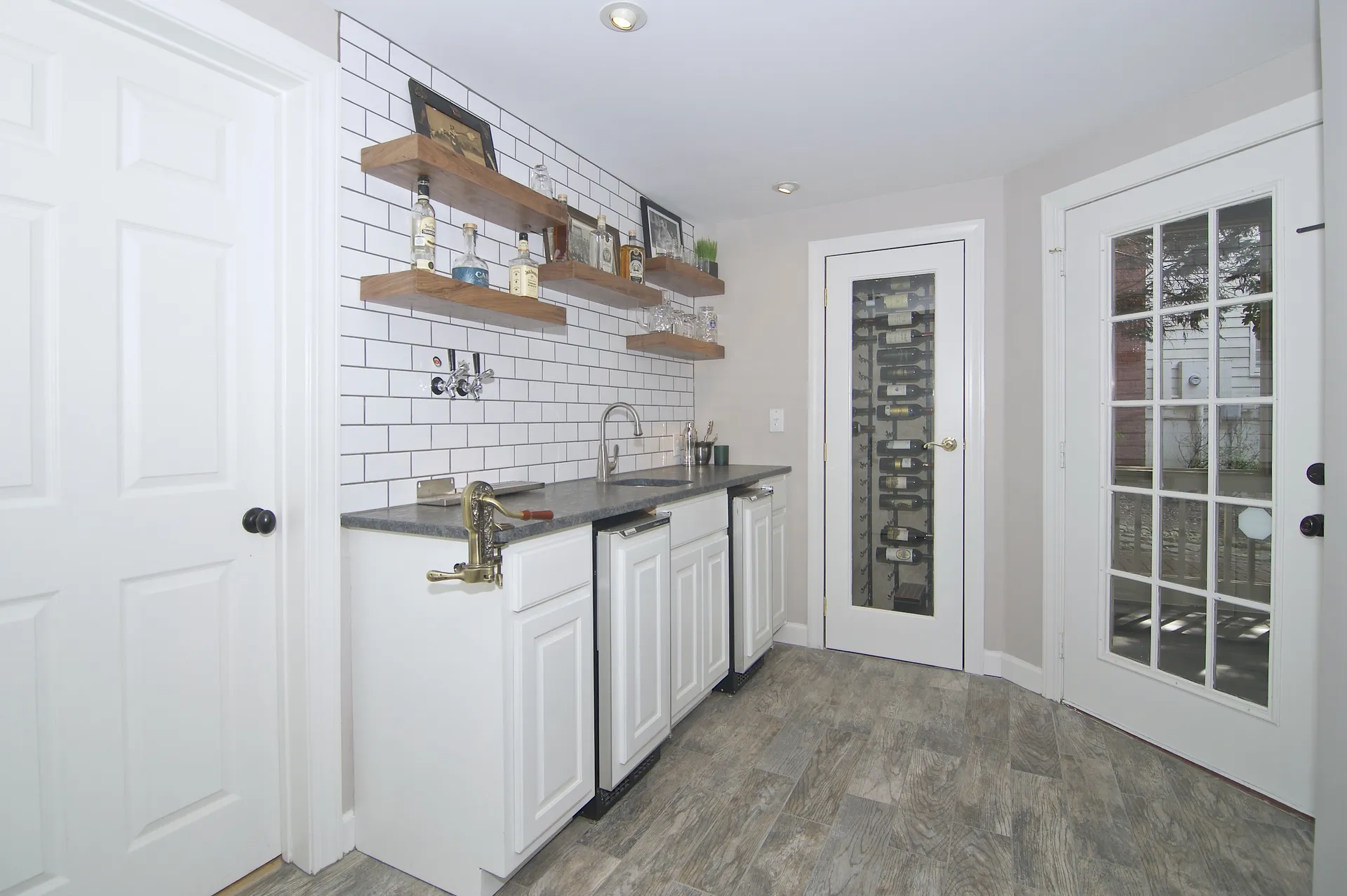 Finished basement in Milton, GA by HomeVantage