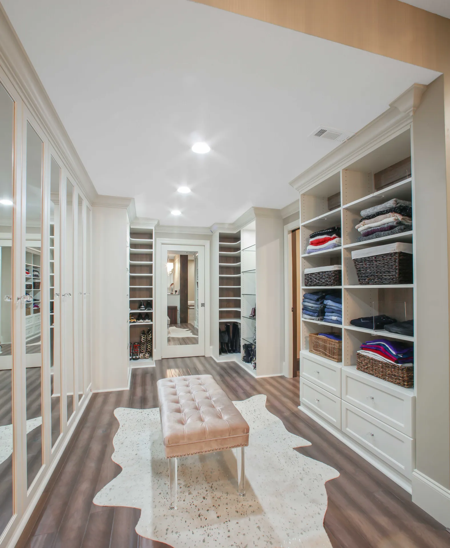 Finished basement in Roswell, GA by HomeVantage