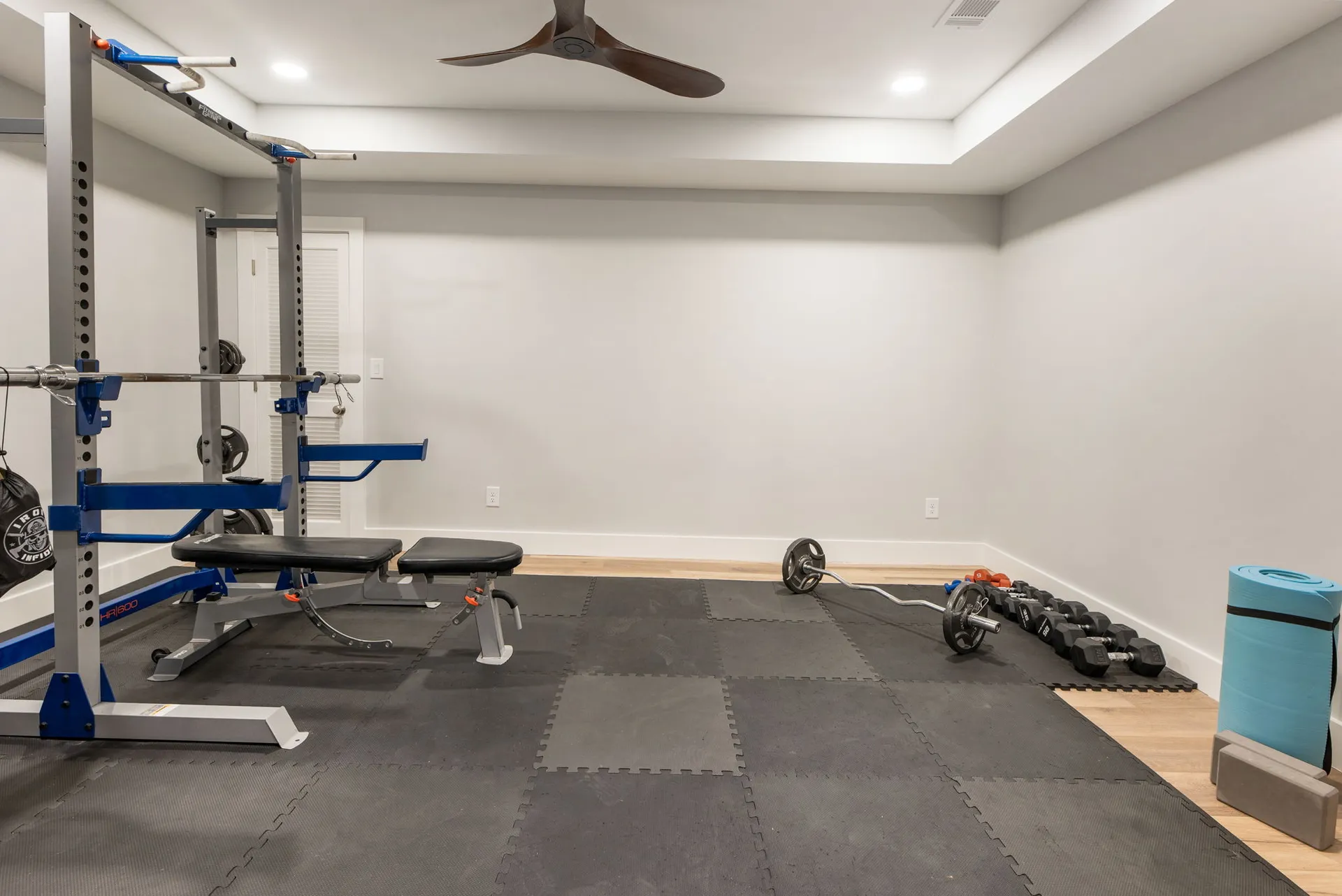 Finished basement in Roswell, GA by HomeVantage