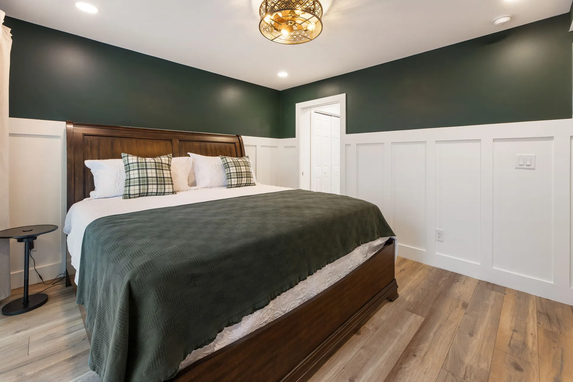 Finished basement in Roswell, GA by HomeVantage