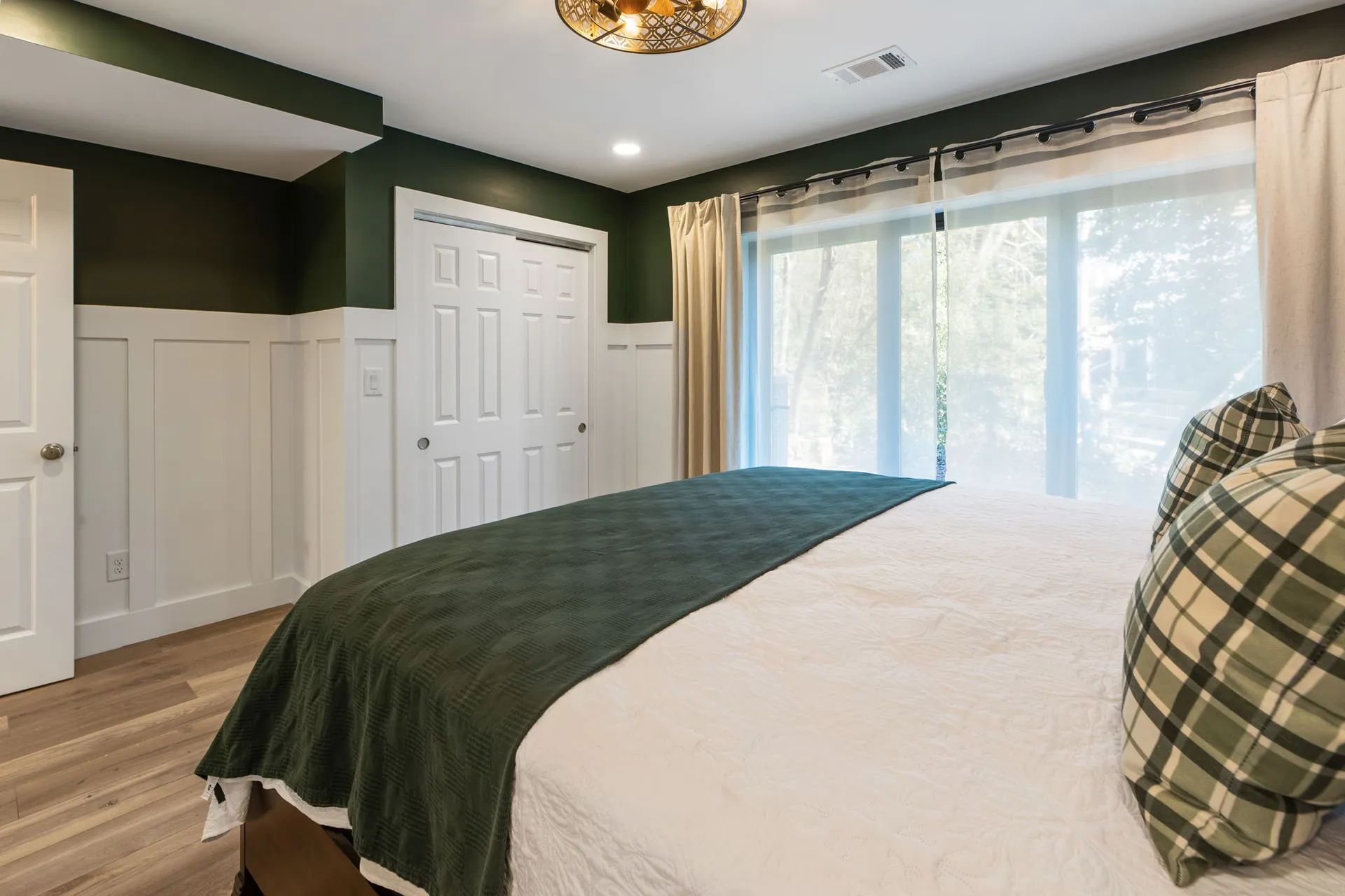Finished basement in Roswell, GA by HomeVantage