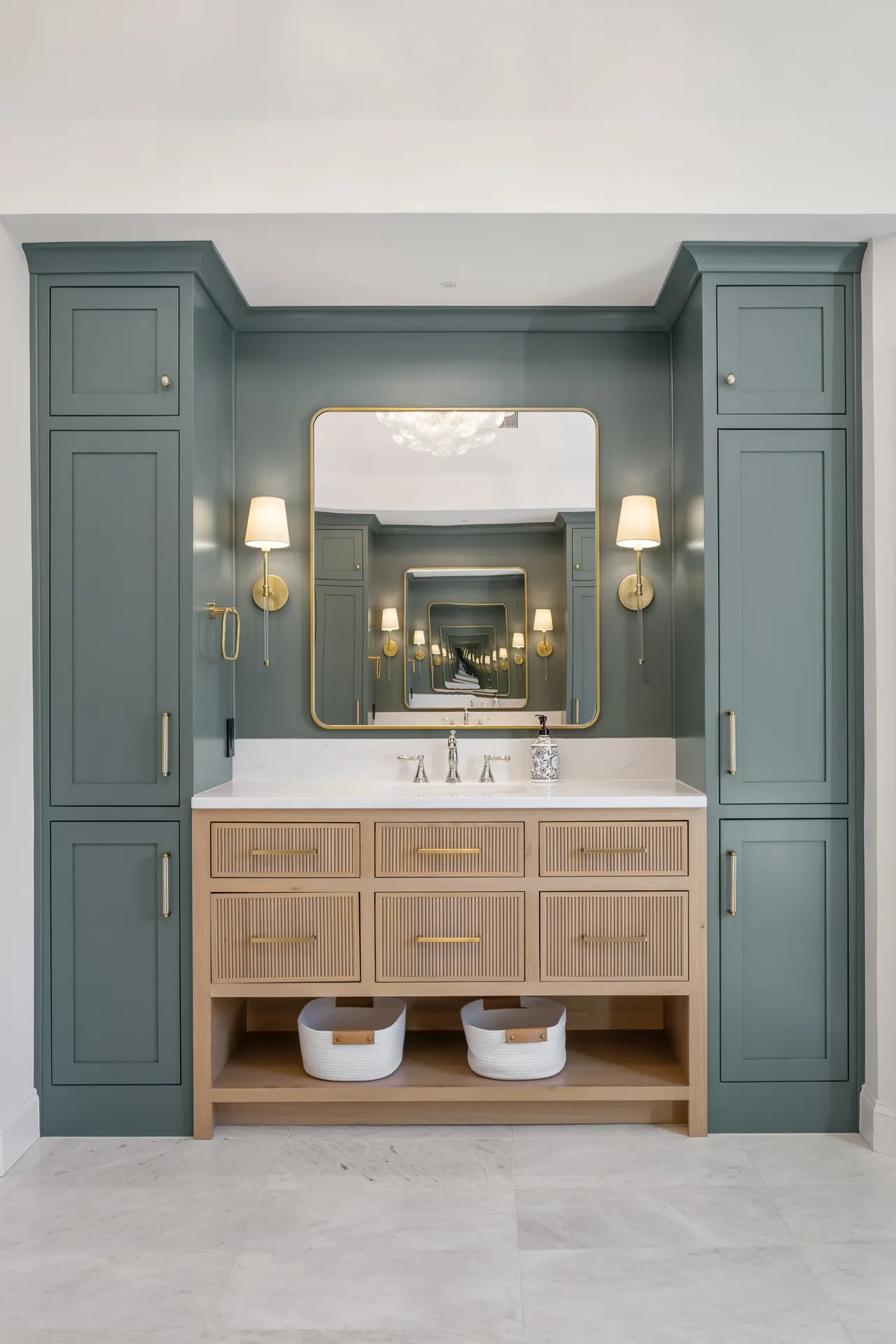 Vanity — Alpharetta bathroom remodel by HomeVantage