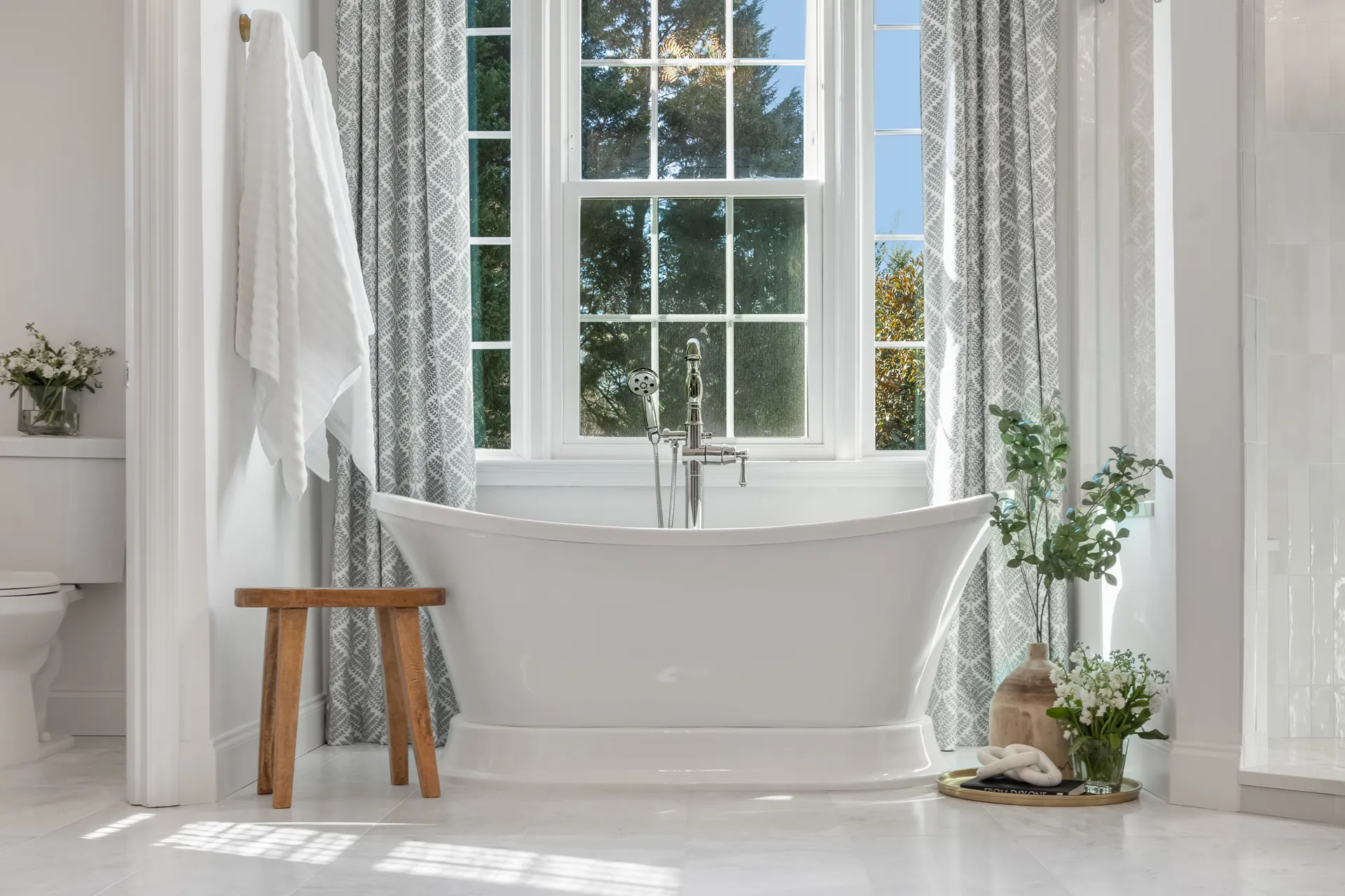 Tub — Alpharetta bathroom remodel by HomeVantage