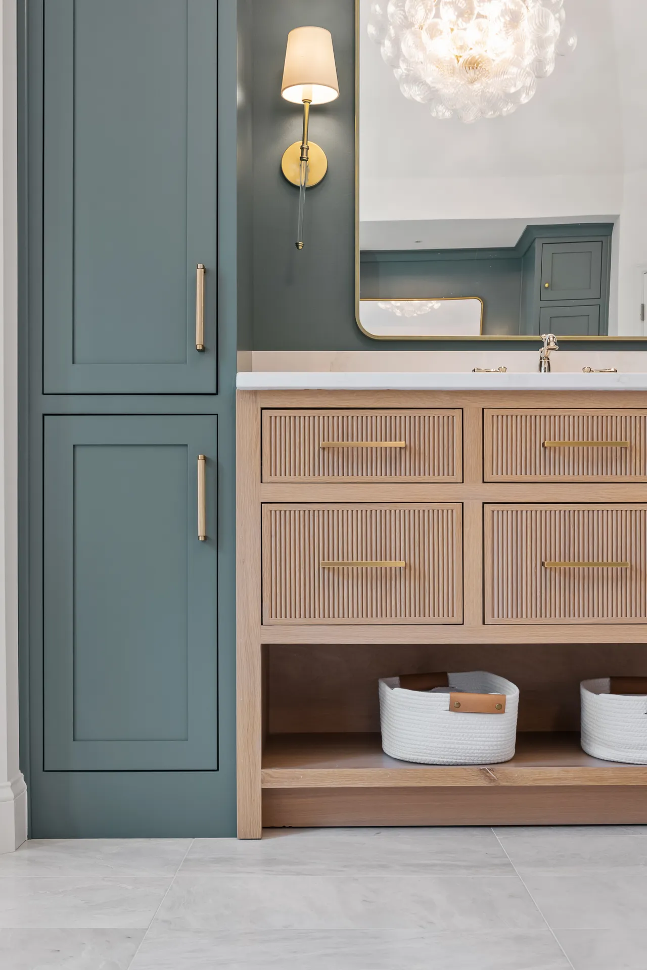 Vanity — Alpharetta bathroom remodel by HomeVantage