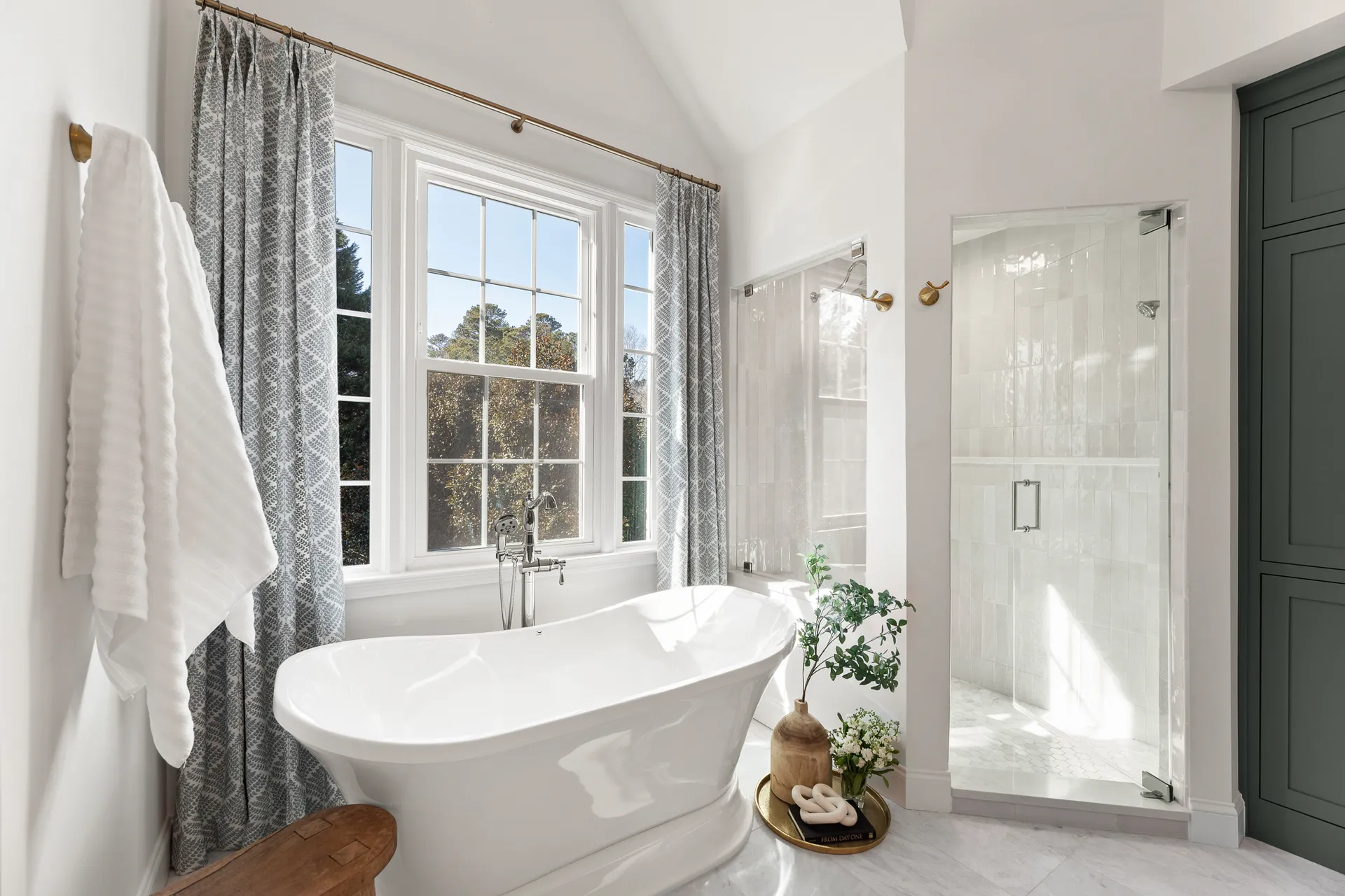 Tub — Alpharetta bathroom remodel by HomeVantage