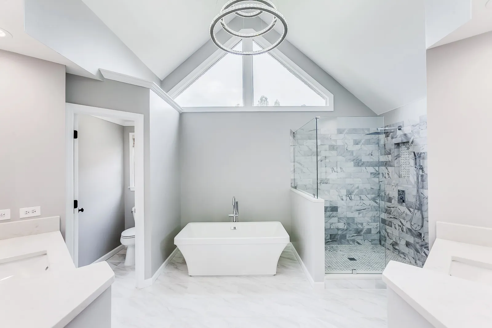Tub — Alpharetta bathroom remodel by HomeVantage