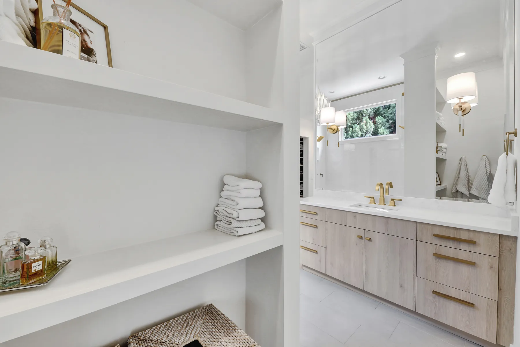 Vanity — Alpharetta bathroom remodel by HomeVantage