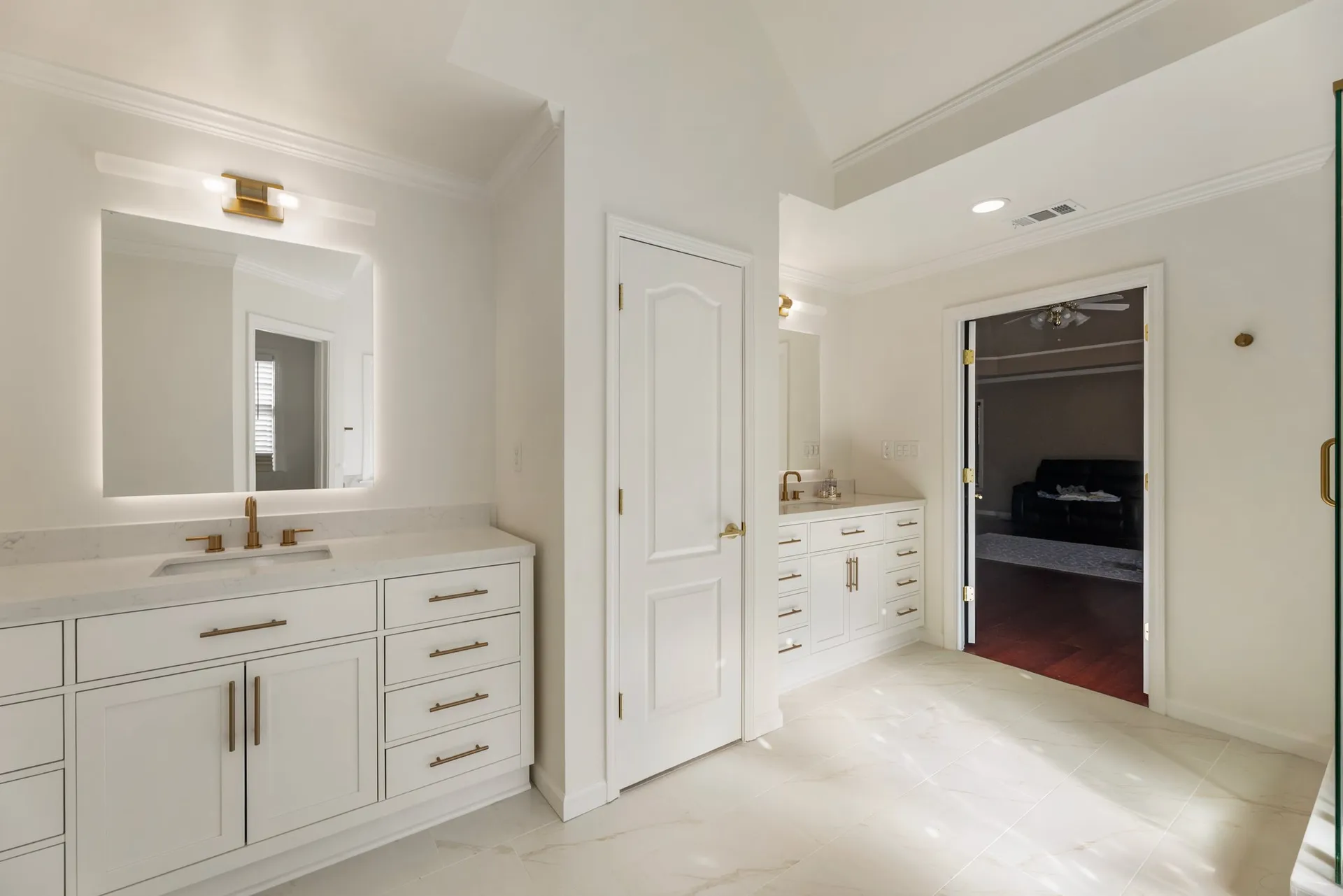 Vanity — Alpharetta bathroom remodel by HomeVantage