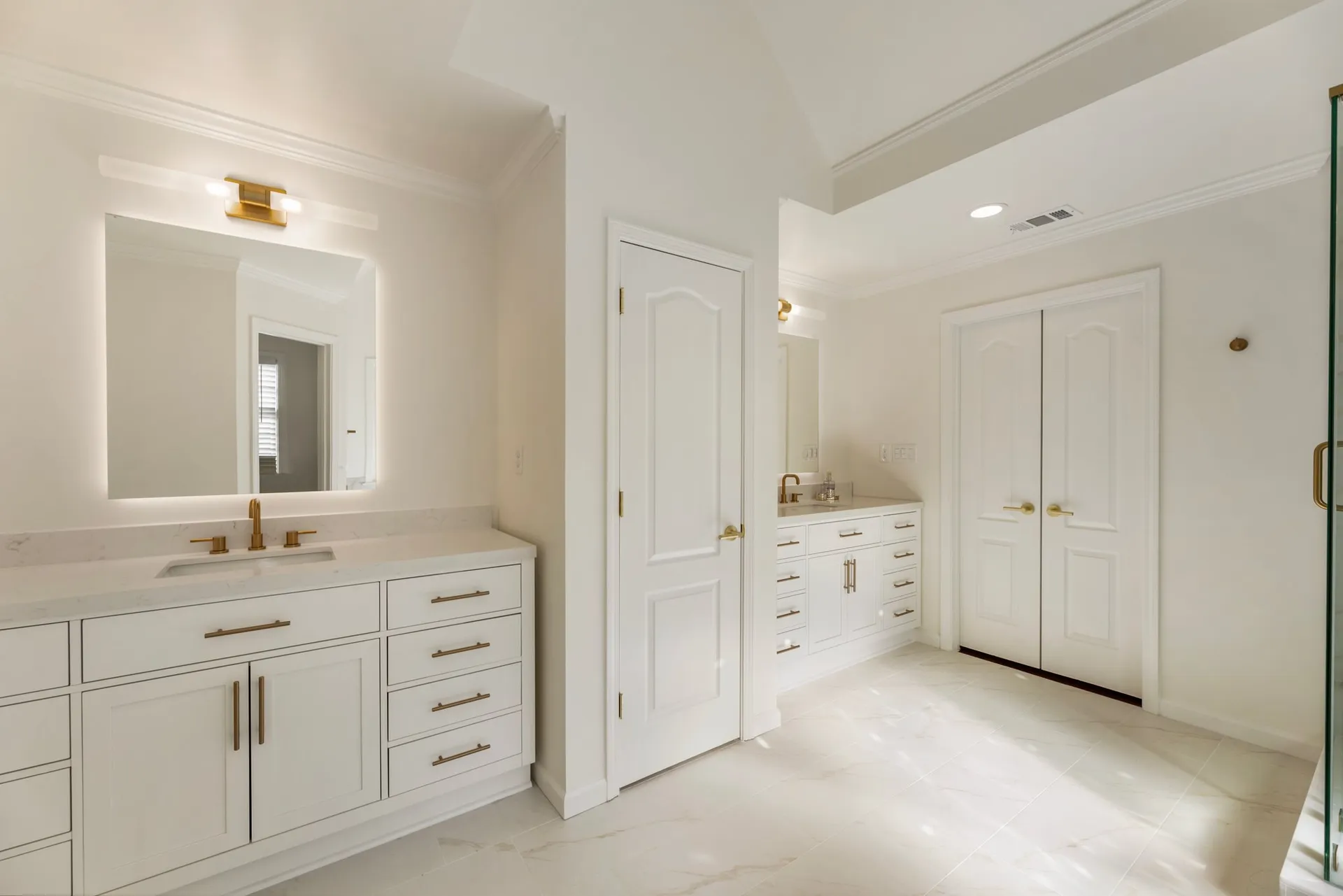Vanity — Alpharetta bathroom remodel by HomeVantage