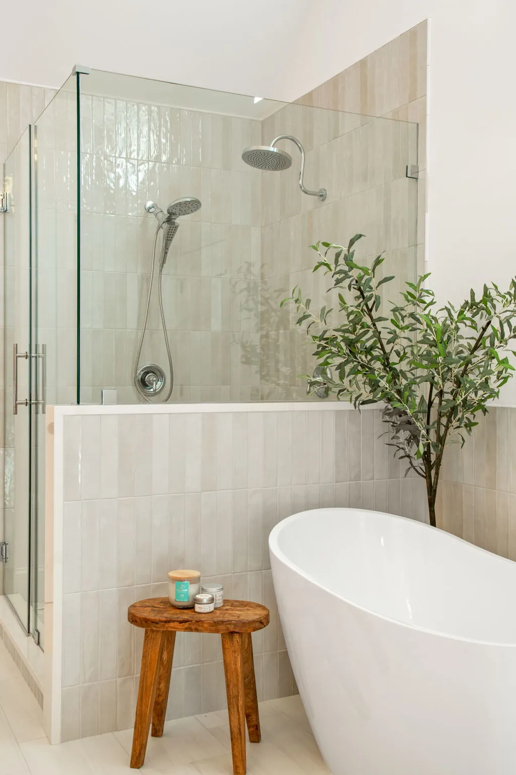 Tub — Cumming bathroom remodel by HomeVantage