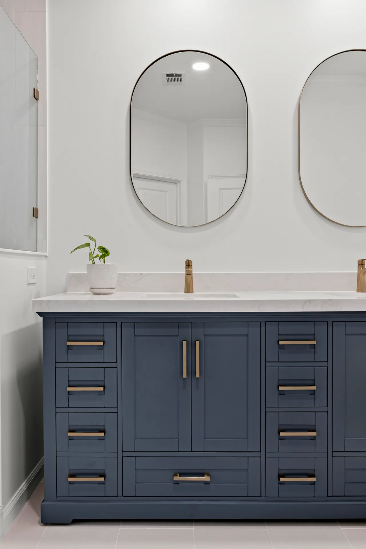 Vanity — Duluth bathroom remodel by HomeVantage