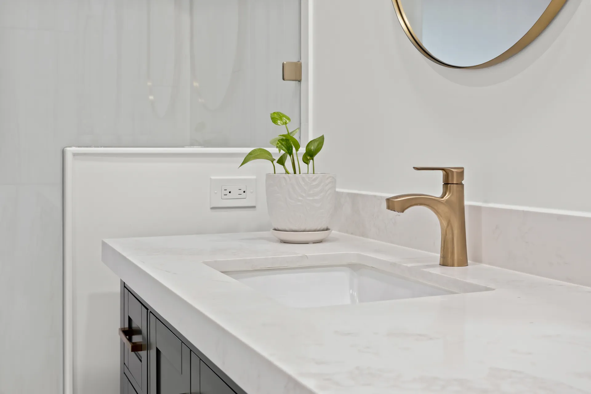 Vanity — Duluth bathroom remodel by HomeVantage
