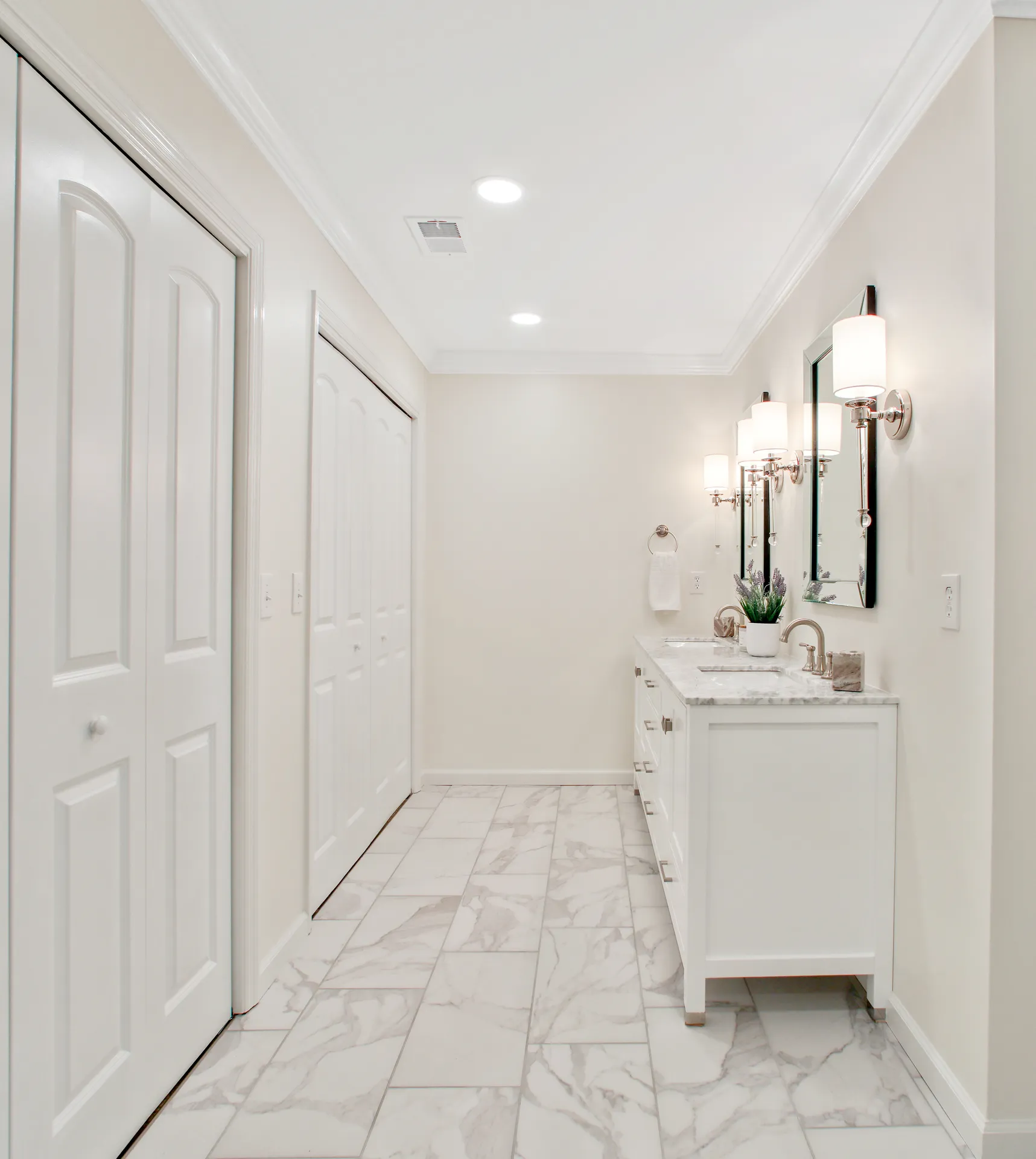 Vanity — Duluth bathroom remodel by HomeVantage