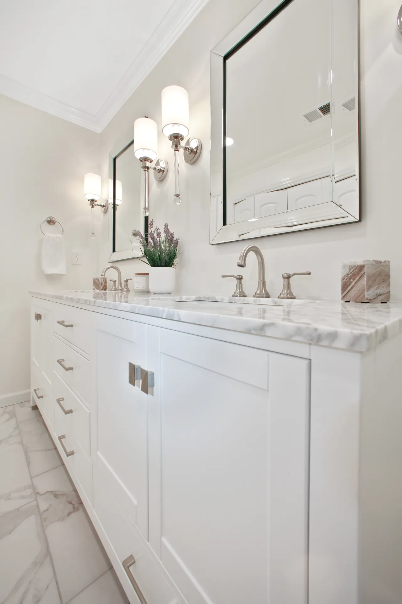 Bathroom remodel in Duluth, GA by HomeVantage