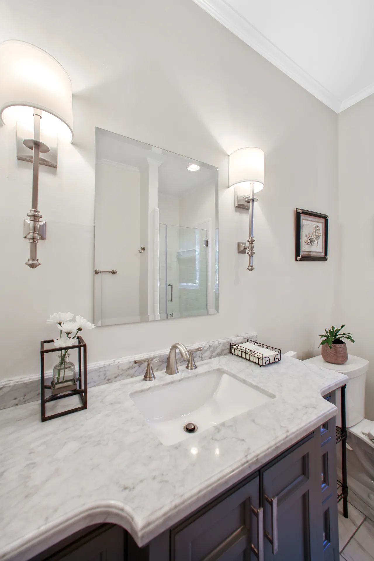 Vanity — Duluth bathroom remodel by HomeVantage