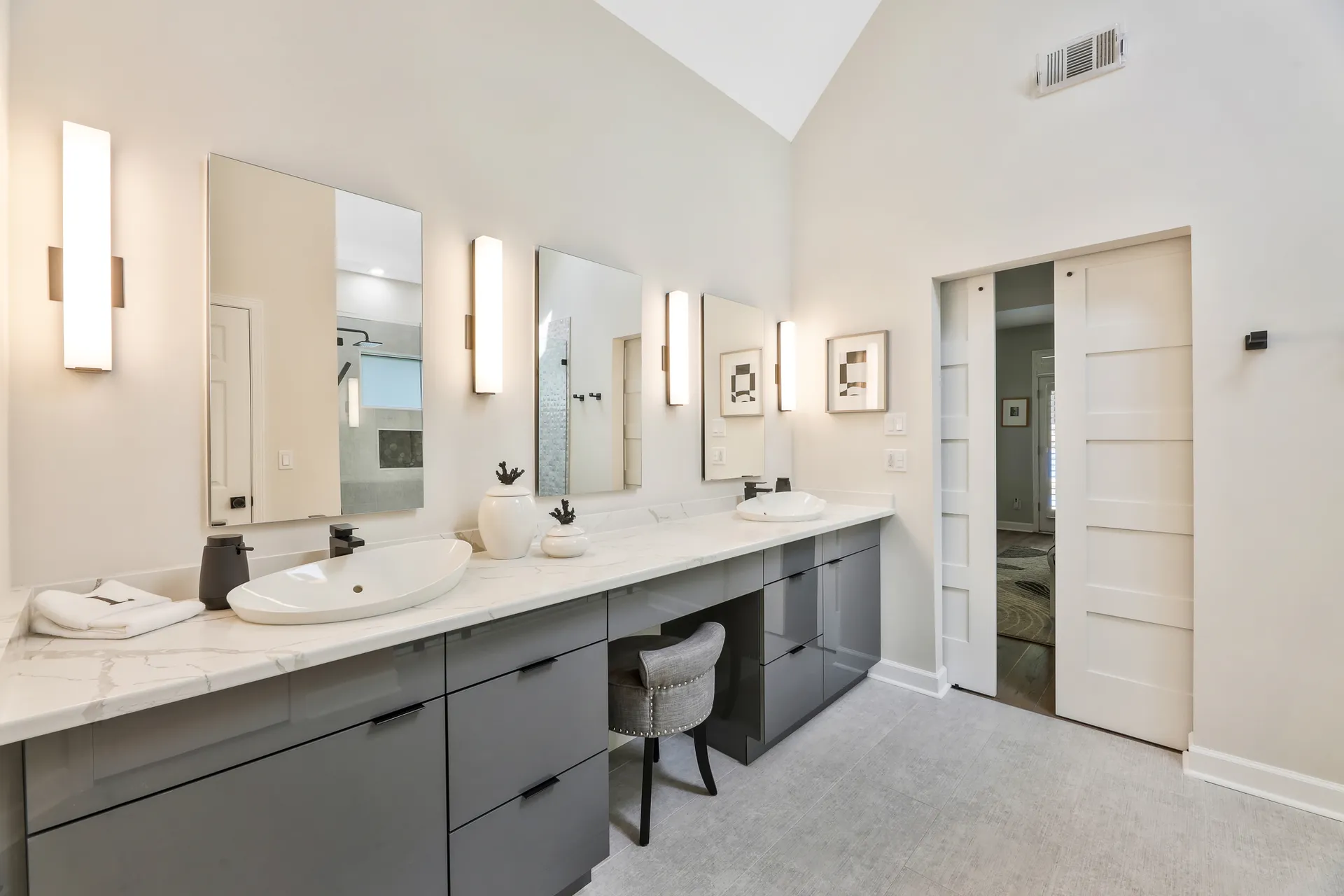 Vanity — Duluth bathroom remodel by HomeVantage