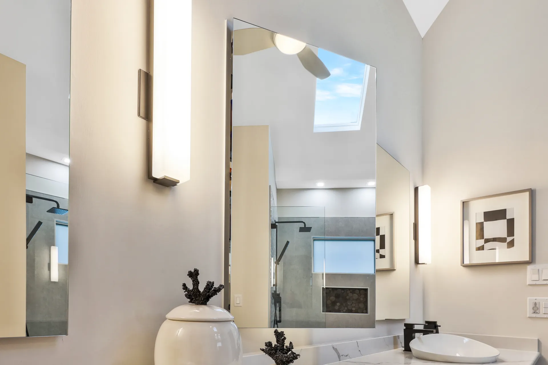 Vanity — Duluth bathroom remodel by HomeVantage