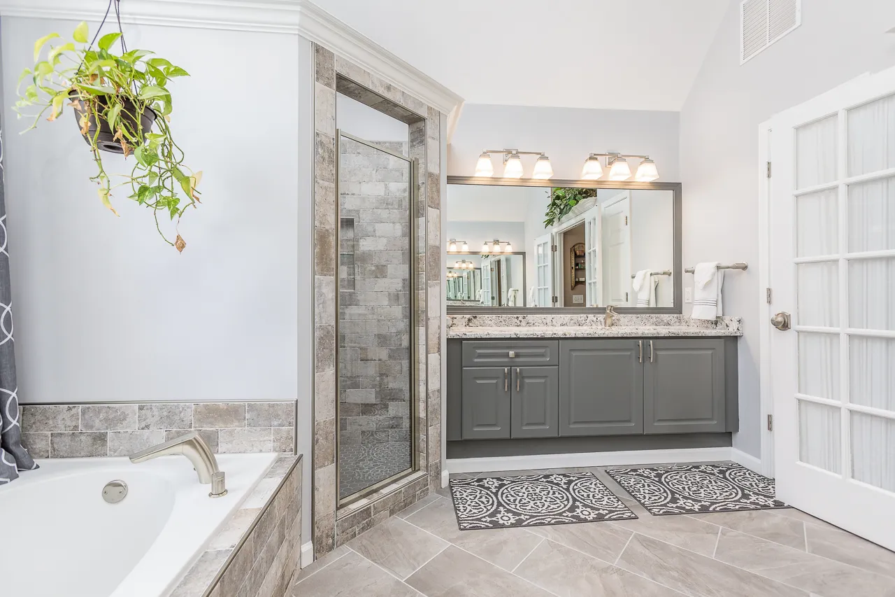 Vanity — Johns Creek bathroom remodel by HomeVantage