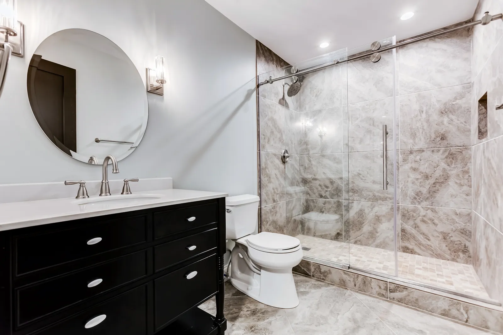 Vanity — Johns Creek bathroom remodel by HomeVantage