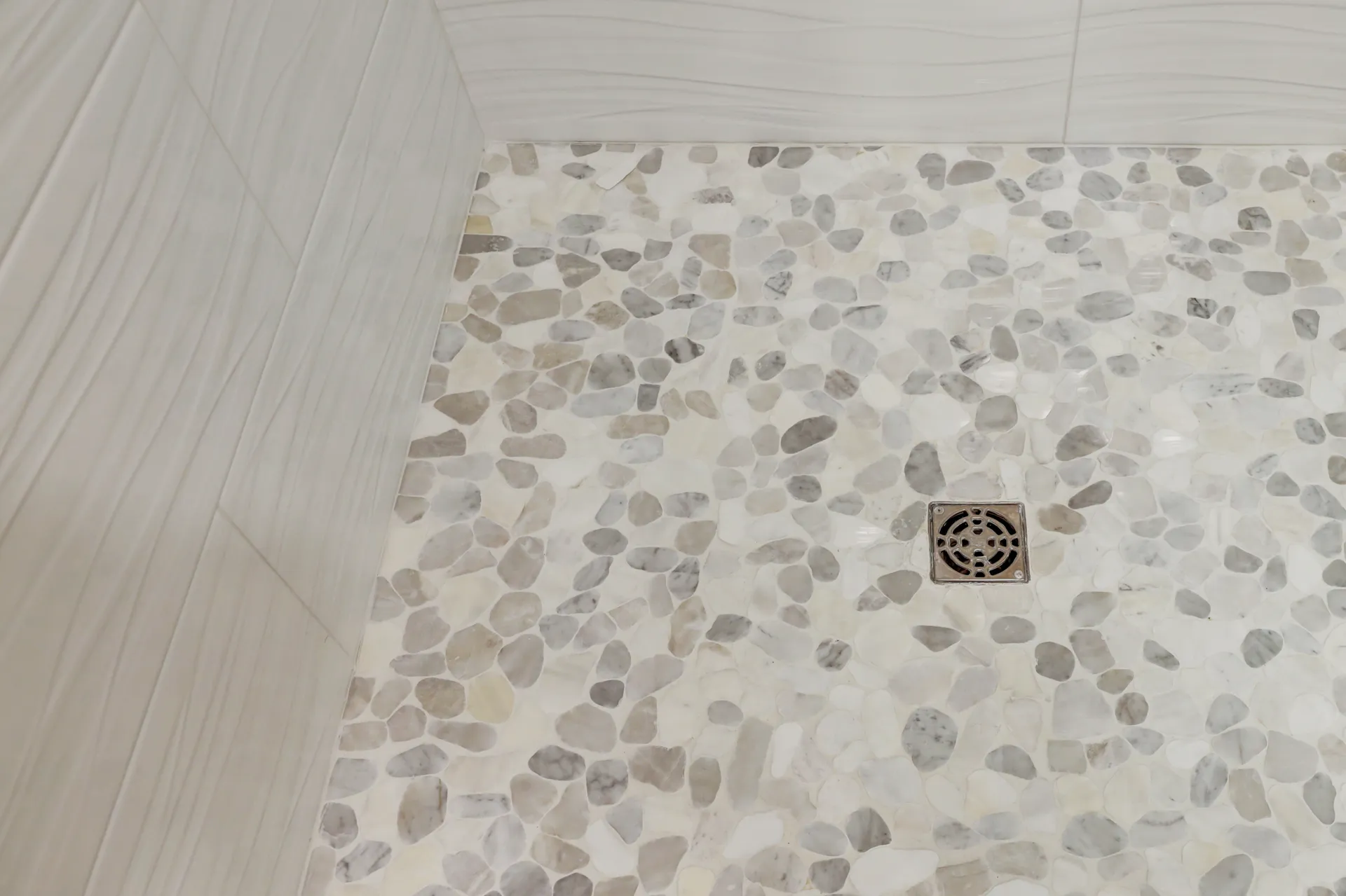 Custom tilework — Milton bathroom remodel by HomeVantage