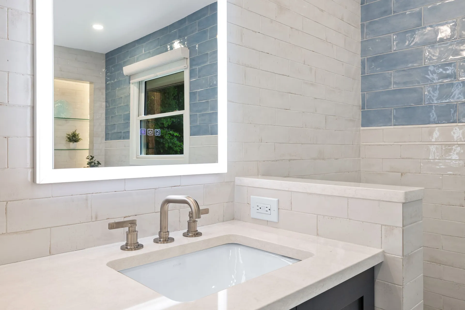 Vanity — Roswell bathroom remodel by HomeVantage