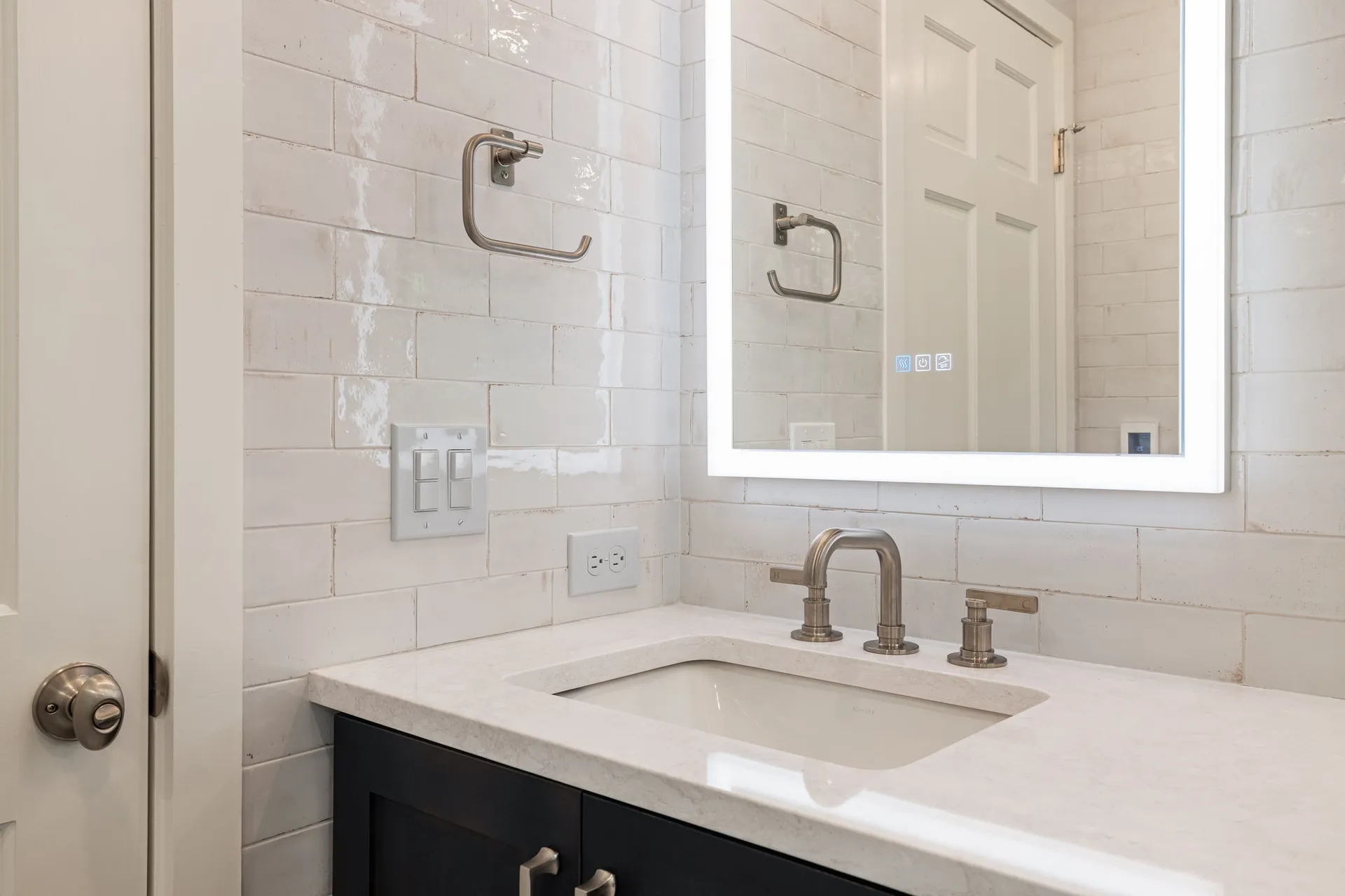 Vanity — Roswell bathroom remodel by HomeVantage