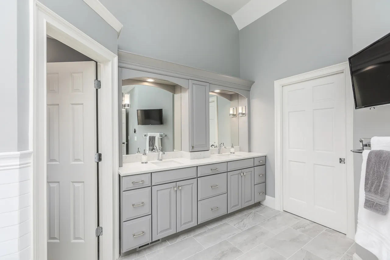 Vanity — Roswell bathroom remodel by HomeVantage