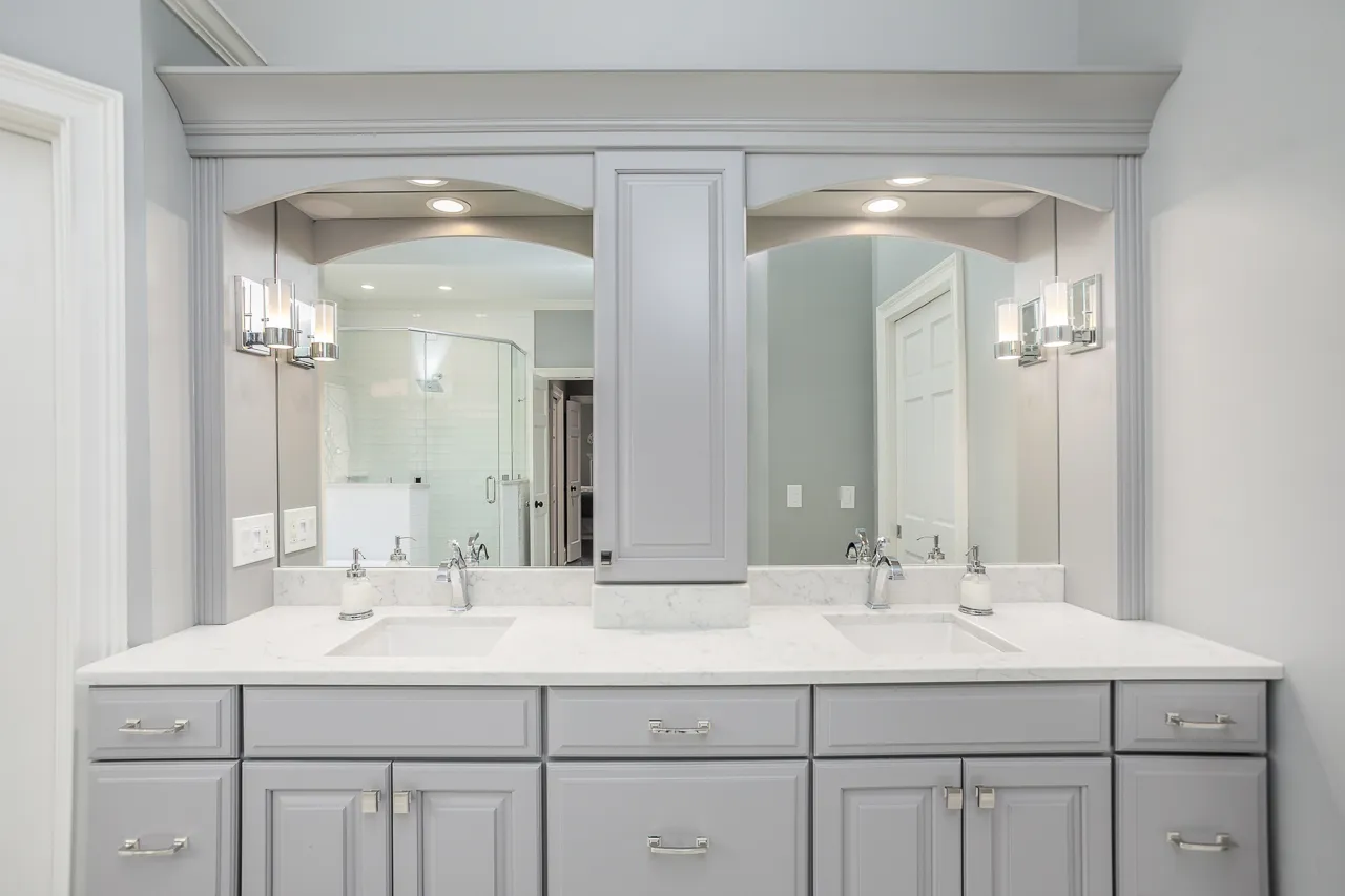 Vanity — Roswell bathroom remodel by HomeVantage