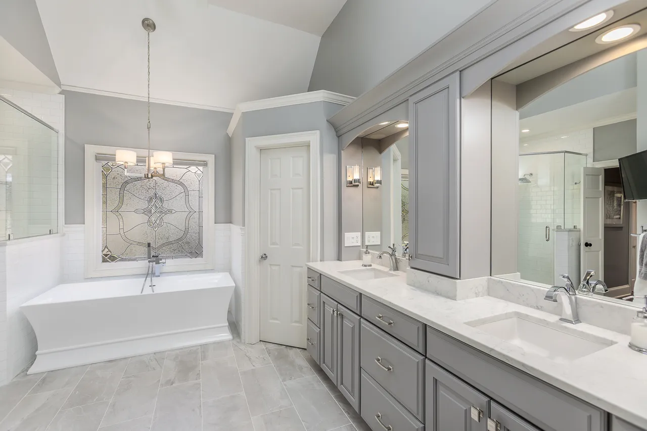 Vanity — Roswell bathroom remodel by HomeVantage