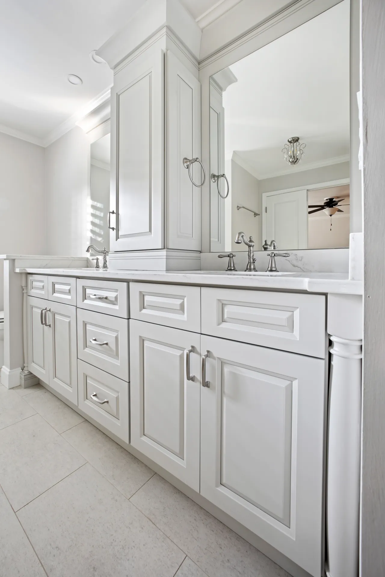 Vanity — Roswell bathroom remodel by HomeVantage