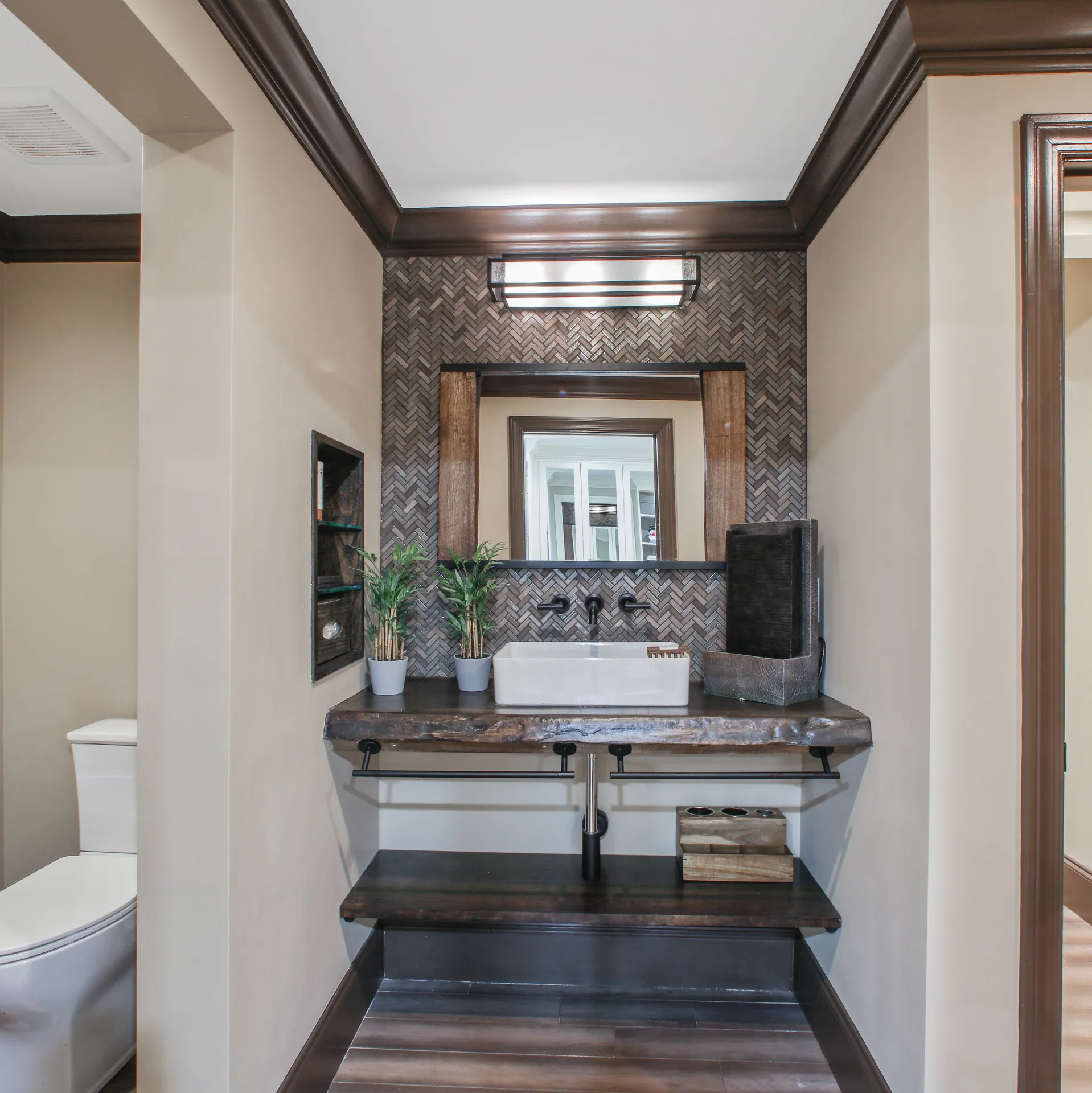 Vanity — Roswell bathroom remodel by HomeVantage
