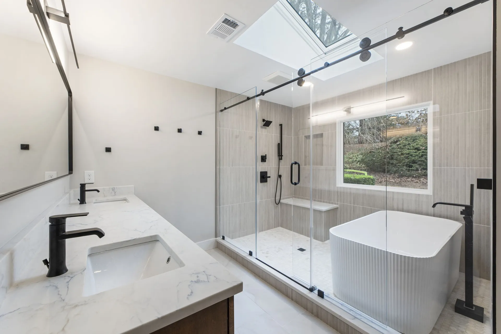 Vanity — Roswell bathroom remodel by HomeVantage