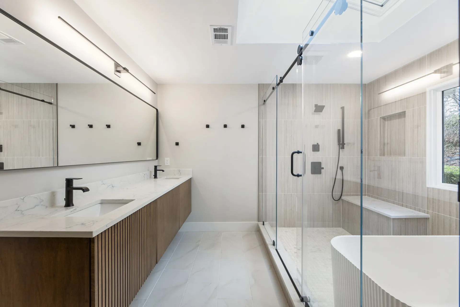 Vanity — Roswell bathroom remodel by HomeVantage