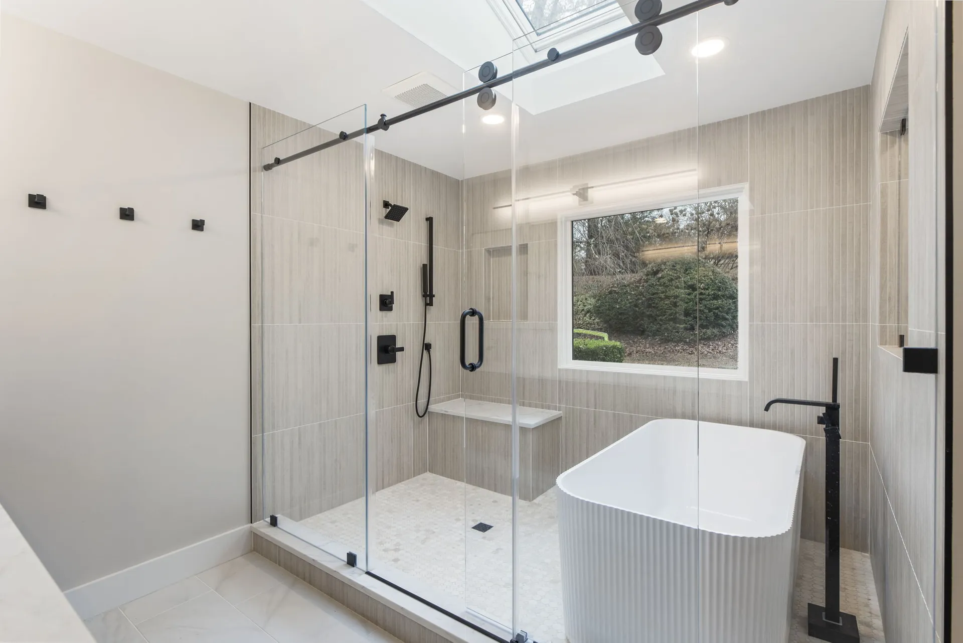 Tub — Roswell bathroom remodel by HomeVantage