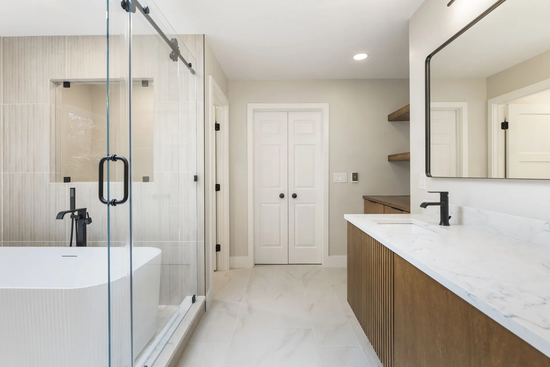 Vanity — Roswell bathroom remodel by HomeVantage