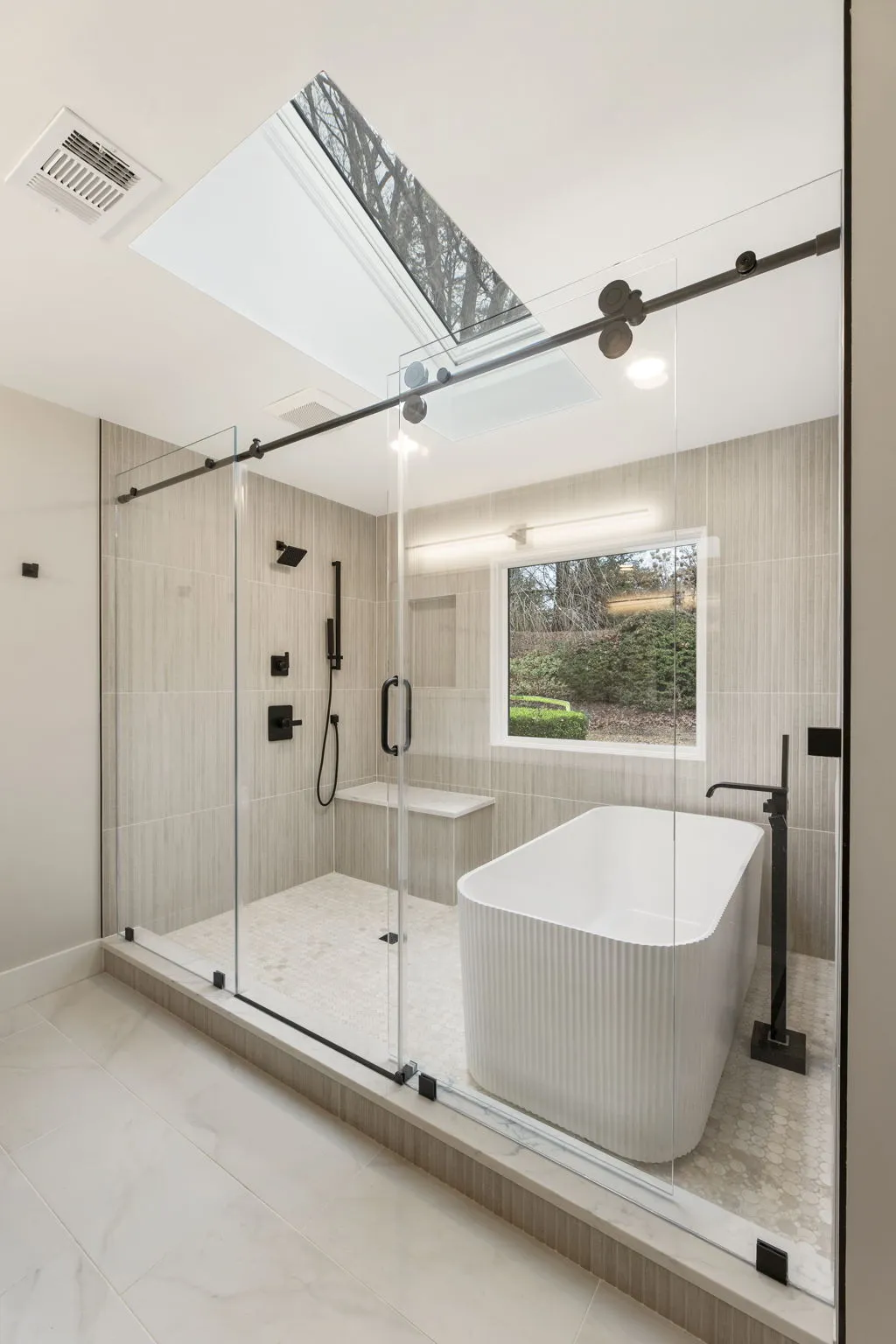 Tub — Roswell bathroom remodel by HomeVantage