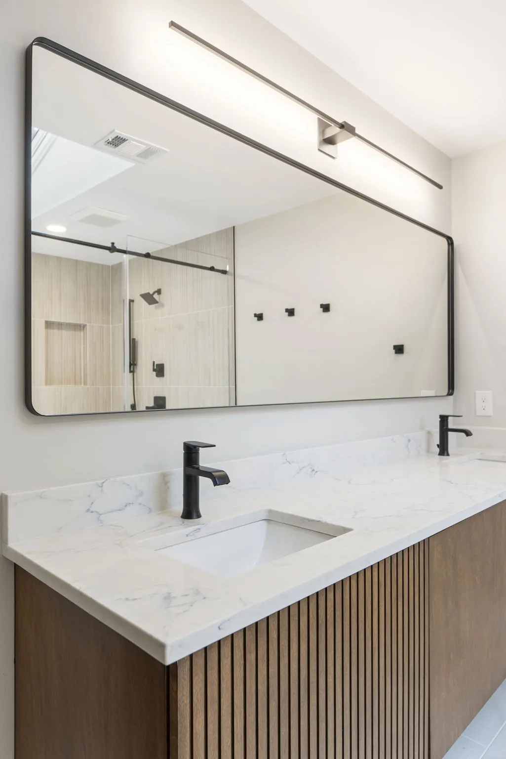 Vanity — Roswell bathroom remodel by HomeVantage