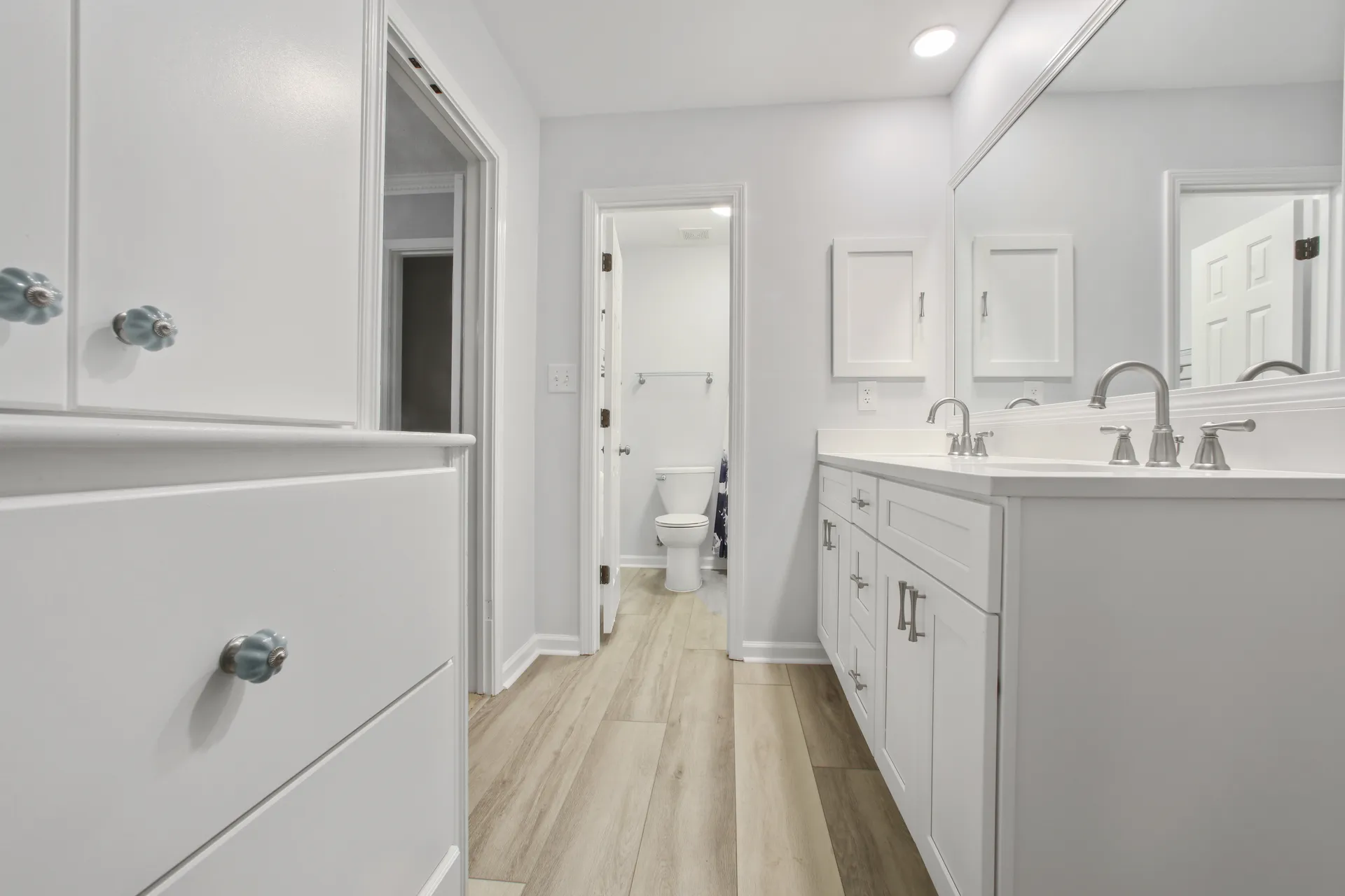 Walk-in shower — Sugar Hill bathroom remodel by HomeVantage