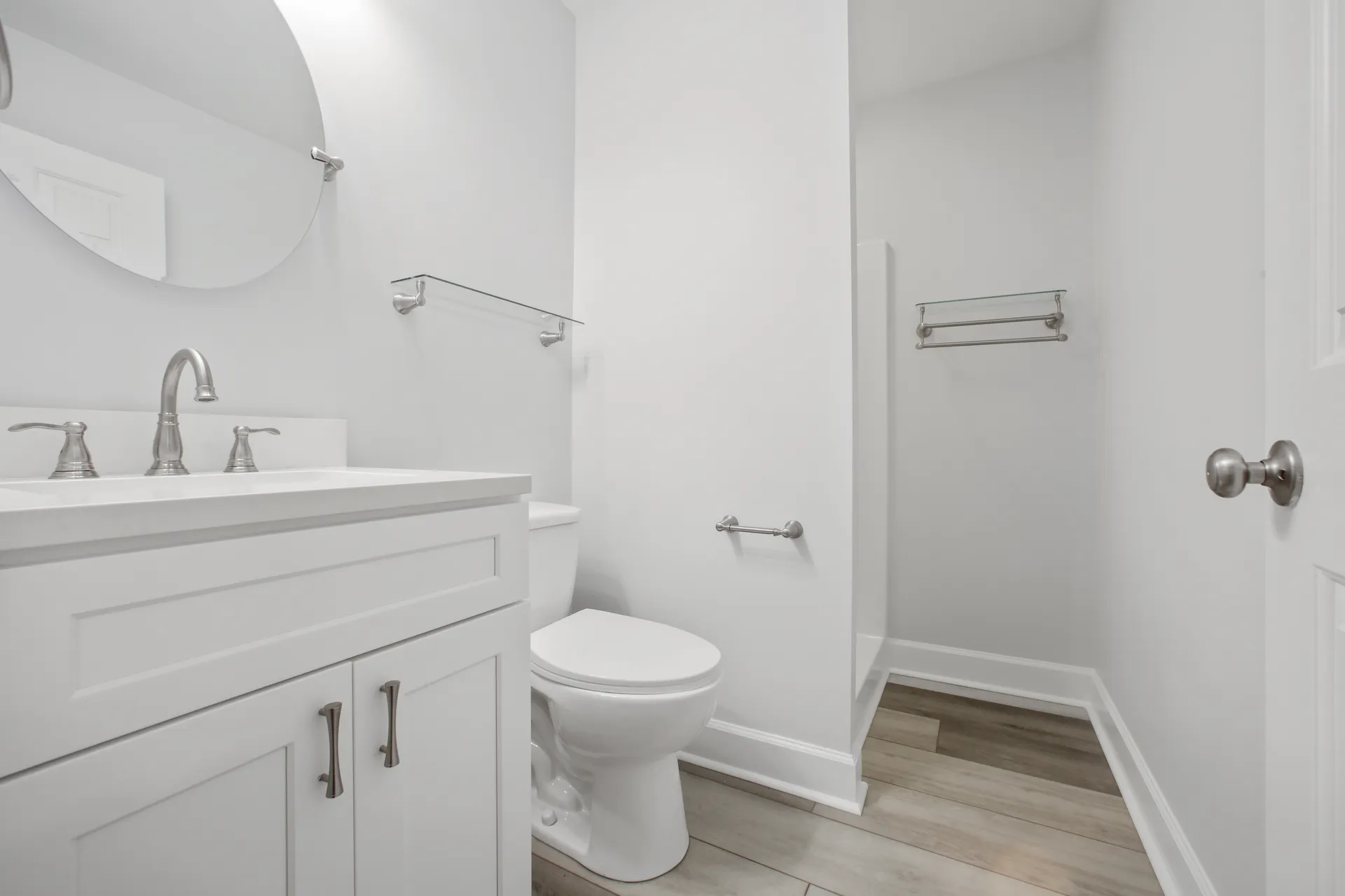 Bathroom vanity detail in a Sugar Hill, GA remodel by HomeVantage