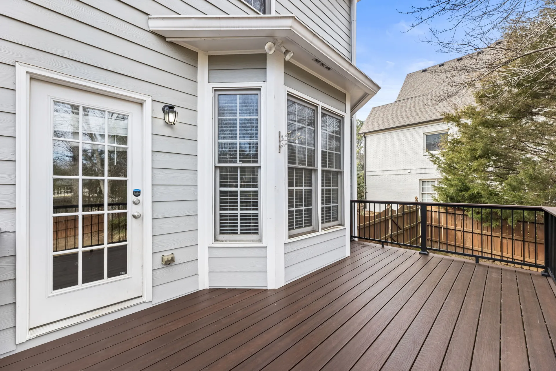 Covered deck in Alpharetta, GA by HomeVantage
