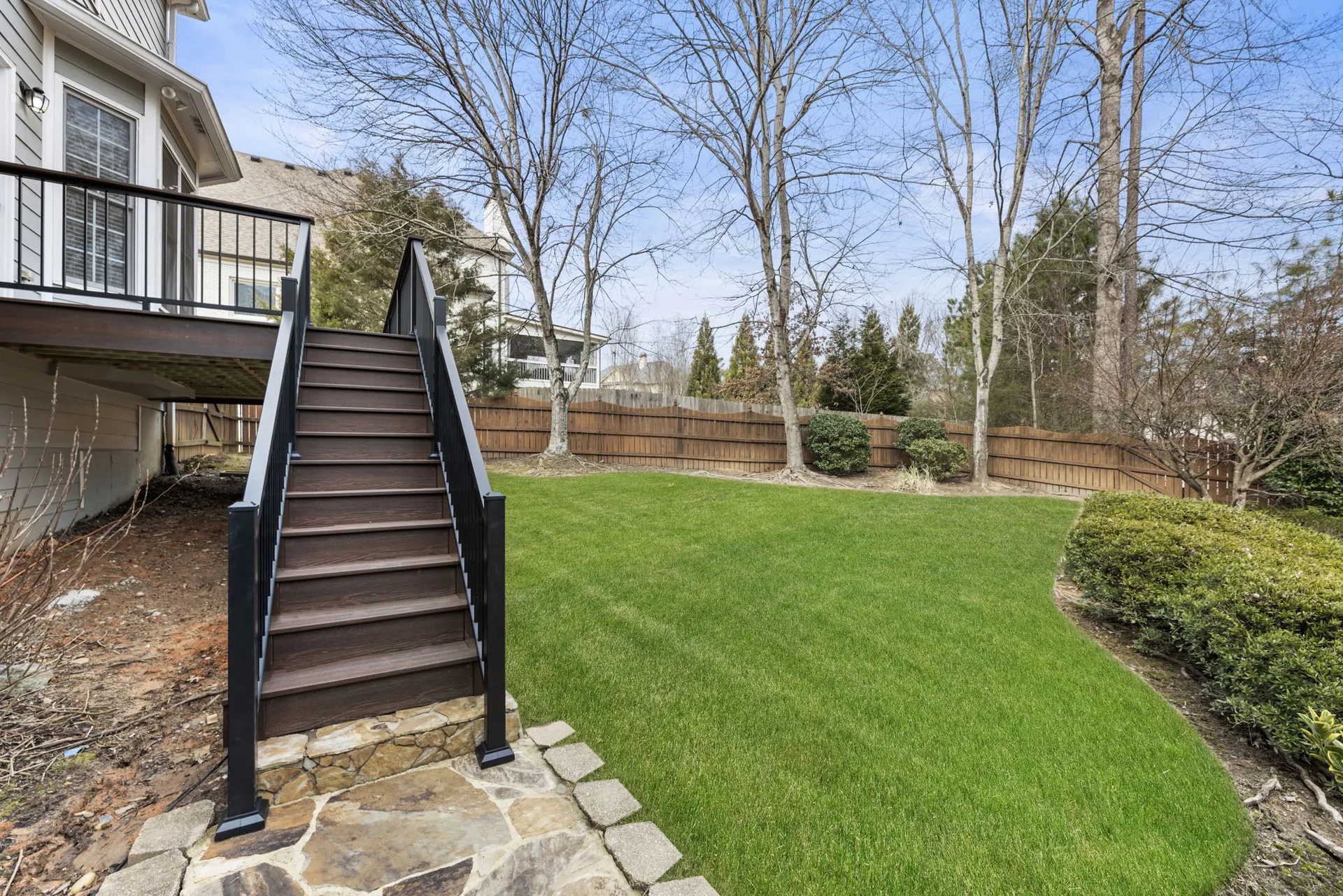Covered deck in Alpharetta, GA by HomeVantage
