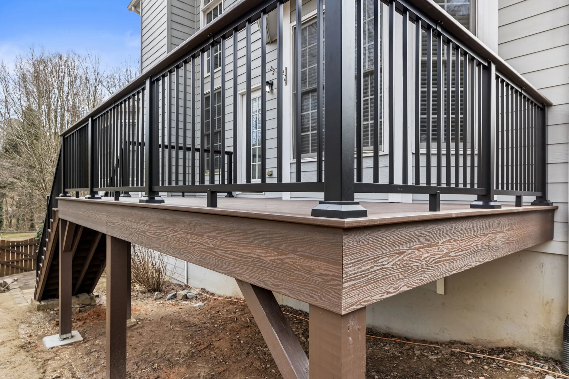 Covered deck in Alpharetta, GA by HomeVantage