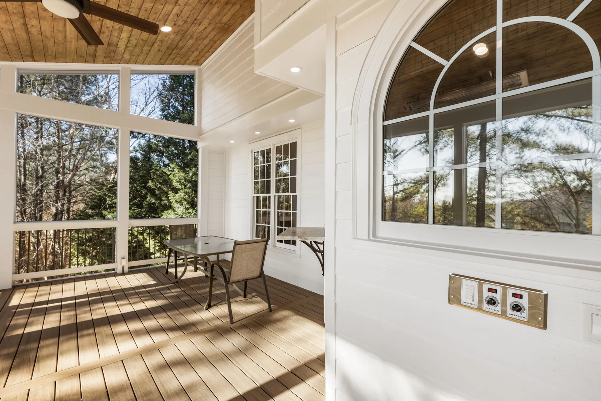 Covered deck in Cumming, GA by HomeVantage